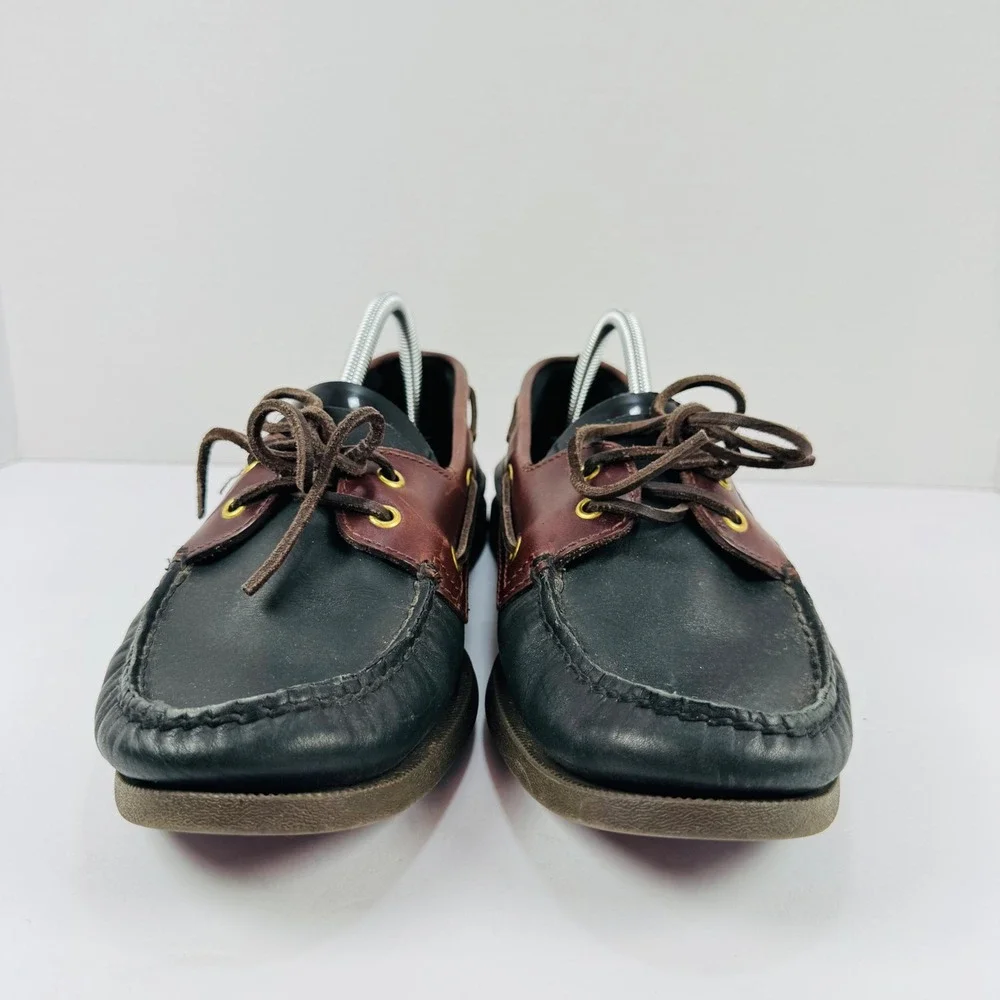 Sperry Top-Sider Mens 11 M Authentic Original 2-Eye Leather Boat Shoes 0191486